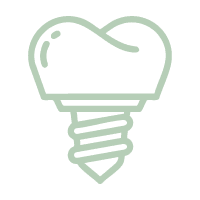 One day dental implants service icon