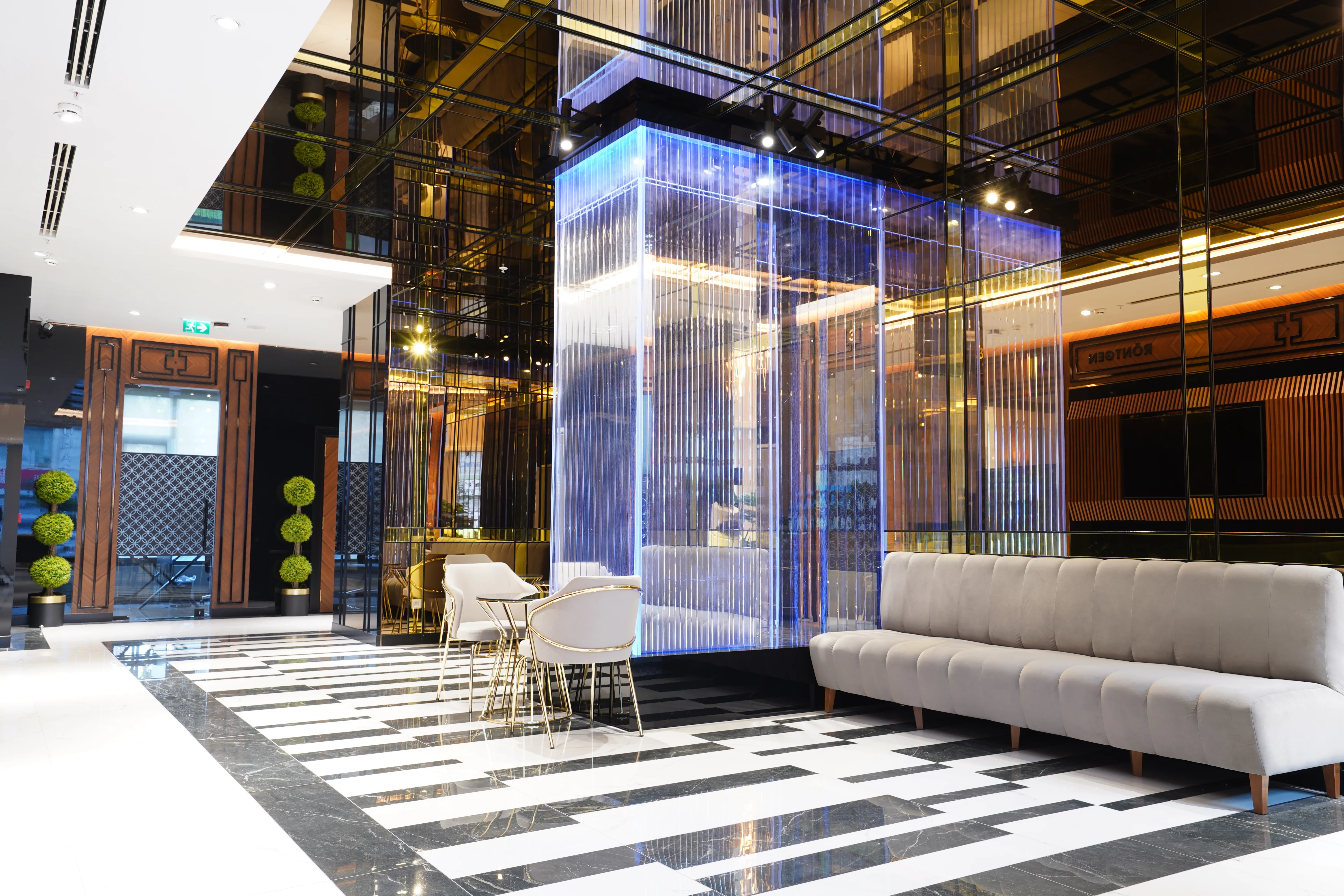 Comfortable waiting room