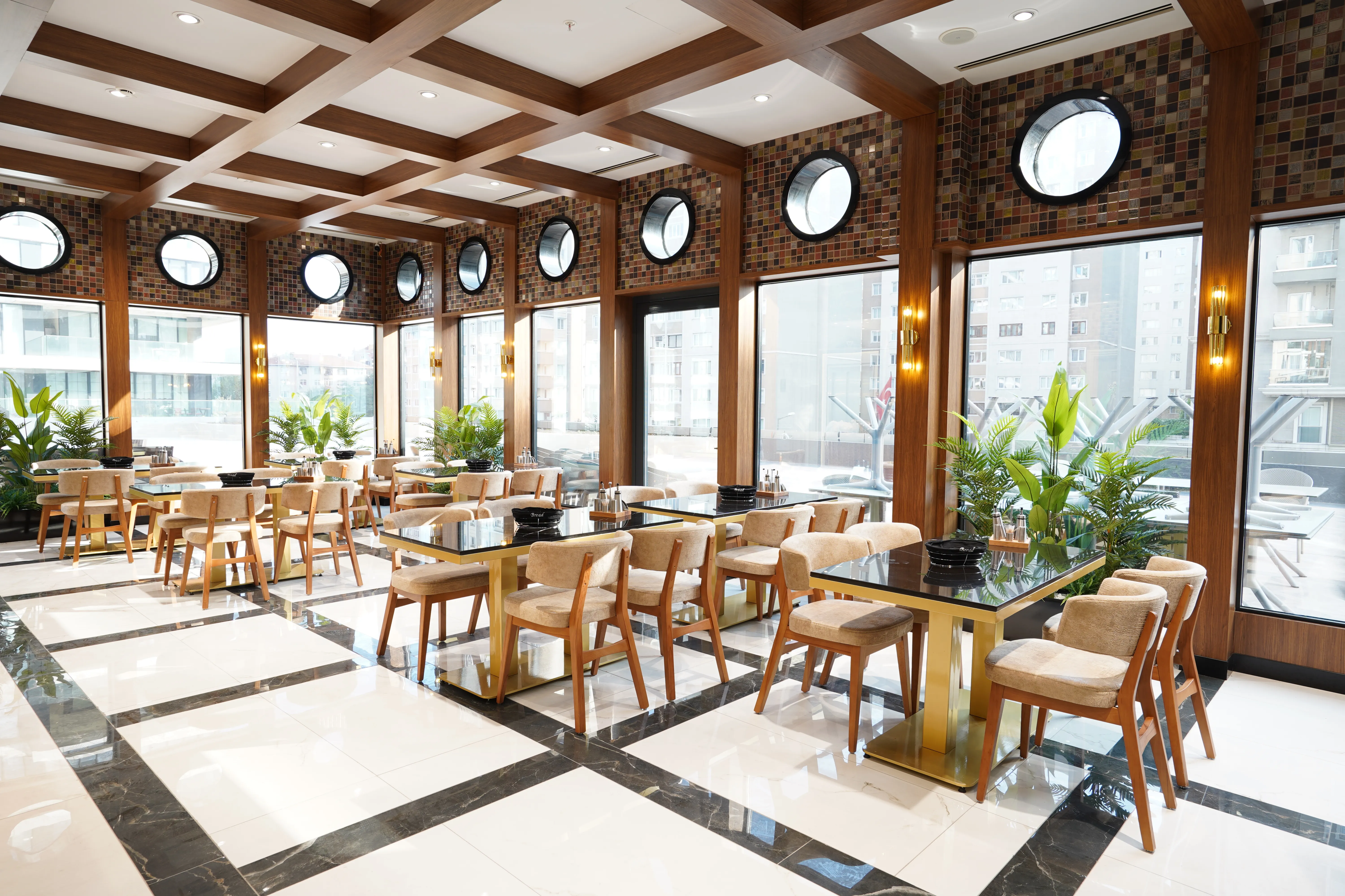 Patient cafeteria area